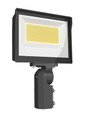 RAB X17 Field-Adjustable LED Floodlight (50W–105W, Selectable CCT 3000K–5000K, Slipfitter or Trunnion Mount)