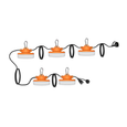 RAB LED Temporary String Light System 50-100ft 65W-150W 8000-16000 Lumens 5000K Daylight
