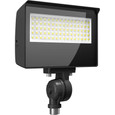 RAB X22 Adjustable-Power LED Flood Light (10W–35W, Multi-CCT 3000K–5000K, Knuckle/Yoke Mount, Built-In Photocell)
