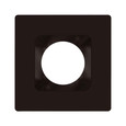 RAB HAT Series Color Trim for Modular Downlights (4″ & 6″, Round/Square, Smooth or Baffle)