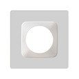 RAB HAT Series Color Trim for Modular Downlights (4″ & 6″, Round/Square, Smooth or Baffle)
