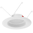 RAB Economy Retrofit LED Downlight – 4"/6", 5CCT Selectable, E26 Base, White (Smooth or Baffle Trim)