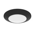 RAB DSK34 6″ Round LED Surface/Flush Mount (16W, 5000K, 90 CRI, 120V, Smooth Trim)