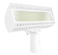 RAB FlexFlood LED Flood Light (Field-Adjustable Power & CCT, 5000K, Optional 7-Pin Receptacle & 480V)