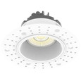 RAB GR Series Trimless Round Gimbal LED Downlight (2″–4″, 6W–15W, 600–1000 Lumens, 5CCT, 58° Beam, TRIAC Dimming