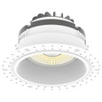 RAB GR Series Trimless Round Gimbal LED Downlight (2″–4″, 6W–15W, 600–1000 Lumens, 5CCT, 58° Beam, TRIAC Dimming