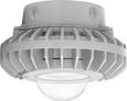 RAB HAZXLED26 26W LED Hazardous Location Wall Bracket Light (5000K, Clear/Frosted Globe or Flat Lens, Guard Options, Gray Finish)