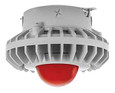 RAB HAZXLED42 42W LED Hazardous Location Wall Bracket Light (5000K, Clear/Frosted Globe or Flat Lens, Guard Options, Gray Finish)