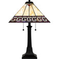 Quoizel Lighting TF16138 Traditional Table lamp tiffany 2 lights