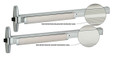 Von Duprin 33A Series - 3347A-EO Concealed Vertical Rod Exit Device, Exit Only - Less Bottom Rod