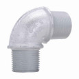 Eaton Crouse-Hinds EL Series 90° Male Conduit Elbows - Feraloy® Iron Alloy Rigid/IMC Threaded