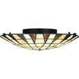 Quoizel  Traditional Flush mount tiffany 2 lights QZL-TF5618