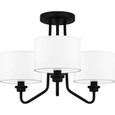 Quoizel  Traditional Semi flush 3 lights QZL-QSF5607