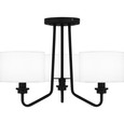 Quoizel Lighting QSF5607 Traditional Semi flush 3 lights