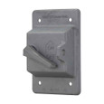 Eaton Crouse-Hinds DS185 Raintight Snap Switch Device Box Cover with Gasket