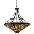 Quoizel Lighting TFST2840 Transitional Pendant tiffany 40"d