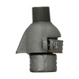 Crouse-Hinds Malleable Iron Ball-Type Pendant Fixture Hanger - 125 lb Capacity for Hazardous Locations
