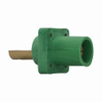 Eaton Crouse-Hinds Cam-Lok J Series E1016 Insulated Receptacle - Male - Up to 400A - Thermoplastic Elastomer (TPE)