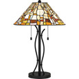 Quoizel  Traditional Table lamp tiffany 2 lights QZL-TF5619
