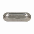 Eaton Crouse-Hinds Condulet® Mark 9 Gasketed Covers - Sheet Aluminum with Neoprene Seal