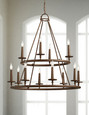 Quoizel  Transitional Chandelier 12 lgt QZL-VYR5012