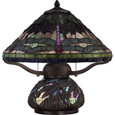 Quoizel QZL-TF1851 Traditional Table lamp tiffany 16"d