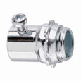 Eaton Crouse-Hinds EMT Set Screw Connector - Non-Insulated, Steel, Straight