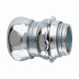 Eaton Crouse-Hinds EMT Compression Connectors - Steel, Straight, Threadless Series