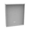 Milbank Steel Screw Cover Type 1 With Teardrop Slots Mounting Holes In Back