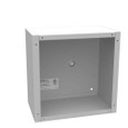 Milbank Steel Screw Cover Type 1 With Teardrop Slots Mounting Holes In Back
