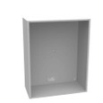 Milbank Steel Screw Cover Type 1 With Teardrop Slots Mounting Holes In Back