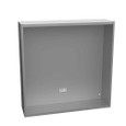 Milbank Steel Screw Cover Type 1 With Teardrop Slots Mounting Holes In Back