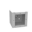 Milbank Steel Screw Cover Type 1 With Teardrop Slots Mounting Holes In Back