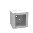Milbank Steel Screw Cover Type 1 With Teardrop Slots Mounting Holes In Back
