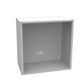 Milbank Steel Screw Cover Type 1 With Teardrop Slots Mounting Holes In Back
