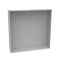 Milbank Steel Screw Cover Type 1 With Teardrop Slots Mounting Holes In Back