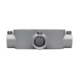 Crouse-Hinds Condulet Series 5 Type T Outlet Body with Traditional Cover and Gasket