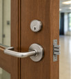 Corbin Russwin Single Cylinder Mortise Lock, LW-Lustra Lever, 626 Satin Chrome