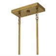 Quoizel Lighting WBS136 Traditional Linear chandelier 3 lights weathered br