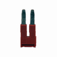 Eaton XB IEC Plug-in Bridge for Cross Connections - Red 10-Position Terminal Block Bridge