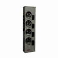 Eaton Meter Stack Module Three-Phase In Single-Phase Residential 800A 3-Socket Group Metering 120/208V Indoor/Outdoor