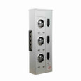 Eaton Meter Stack Three-Phase Commercial 225A Socket 1200A Bus Aluminum 7-Jaw Bypass 208Y/120V