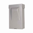 Eaton Air Conditioning Disconnect Non-Fused Pullout Non-Metallic/Polycarbonate Galvanized Steel (NEMA 3R)