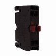 Eaton Pushbutton Contact Block 22.5mm Front Mount Screw Terminal NC M22-K 10Series Black Button IP66