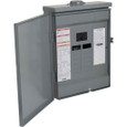 Schneider Load Center, Homeline, 1 Phase, 100A Convertible Main Breaker