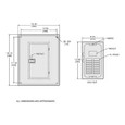 Schneider QO Load Center Cover Series – Indoor/Outdoor Flush & Surface Covers (12–42 Circuits)