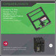 Schneider Mini Circuit Breaker Accessory, Homeline, Handle Padlock Attachment