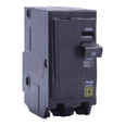 Schneider QO Series Plug-On Miniature Circuit Breakers — 2-Pole, 10–200A Thermal-Magnetic