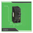 Schneider QO Series Plug-On Miniature Circuit Breakers — 2-Pole, 10–200A Thermal-Magnetic