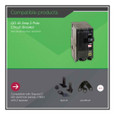 Schneider QO Series Plug-On Miniature Circuit Breakers — 2-Pole, 10–200A Thermal-Magnetic